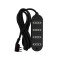 ALARGUE 4 2P+T 10A 2.5M Alargue 4 2P+T 10A 2.5m Negro