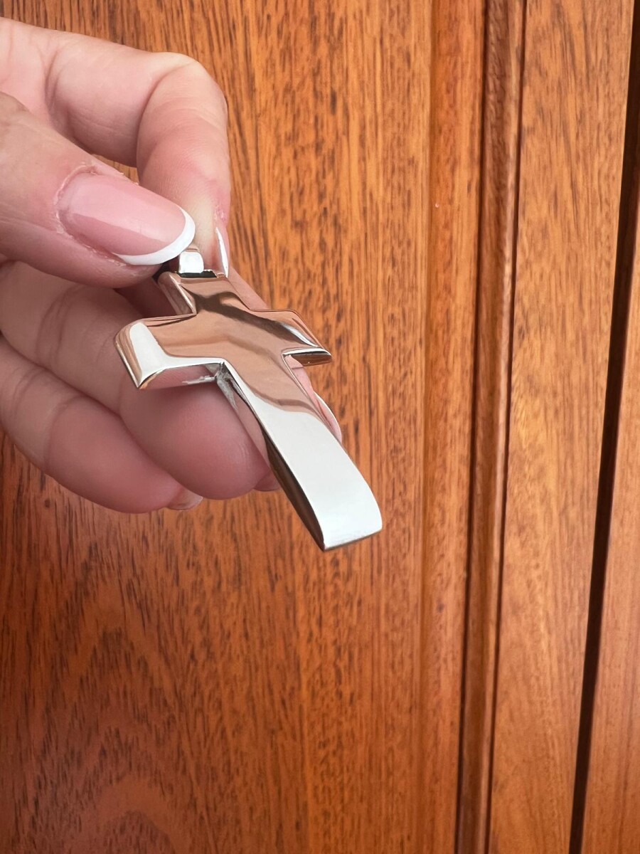 Cruz de plata 925 