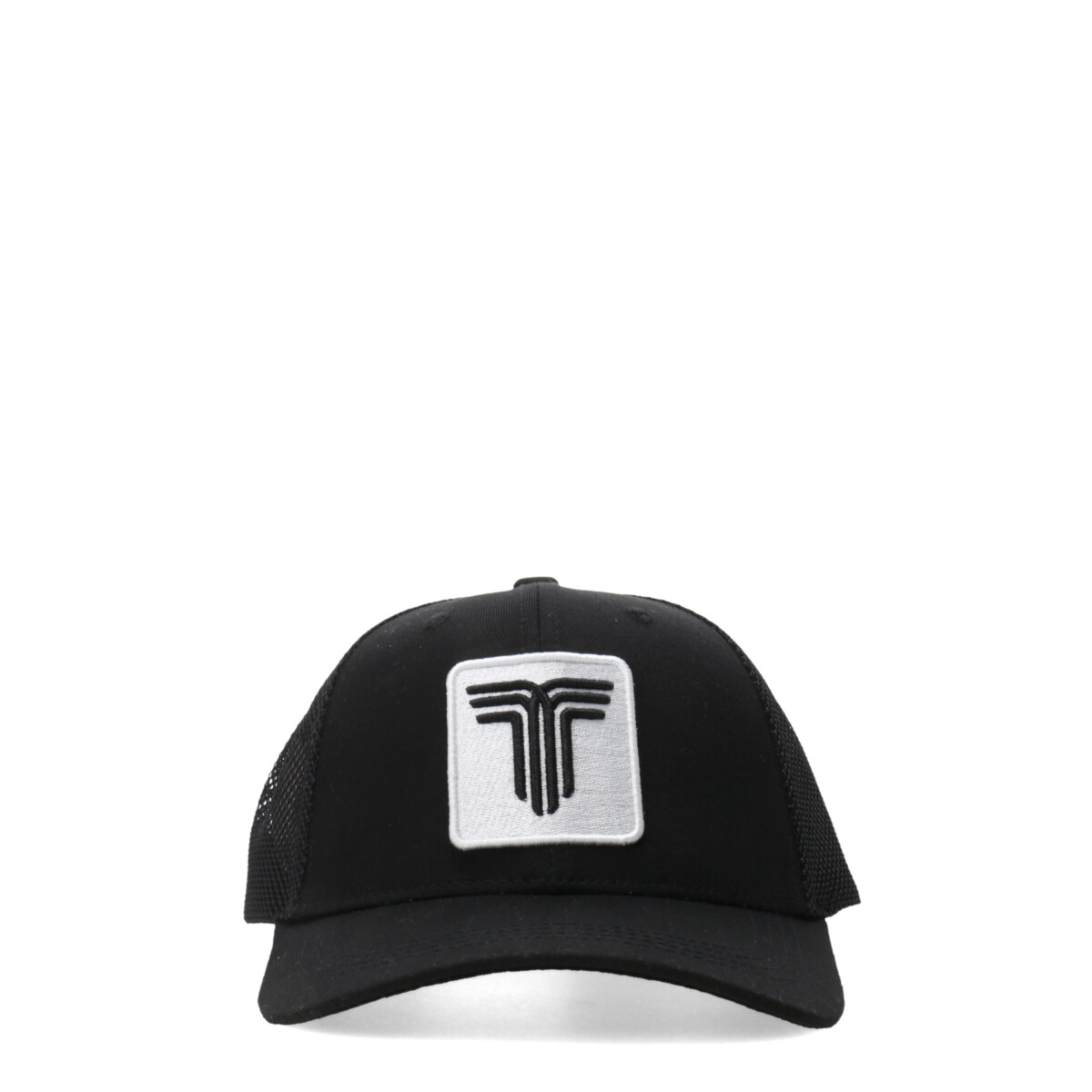 Gorra Tiffosi Square - Negro - Blanco 