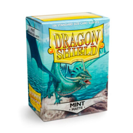 Dragon Shield Mate Mint 100 Sleeves Dragon Shield Mate Mint 100 Sleeves