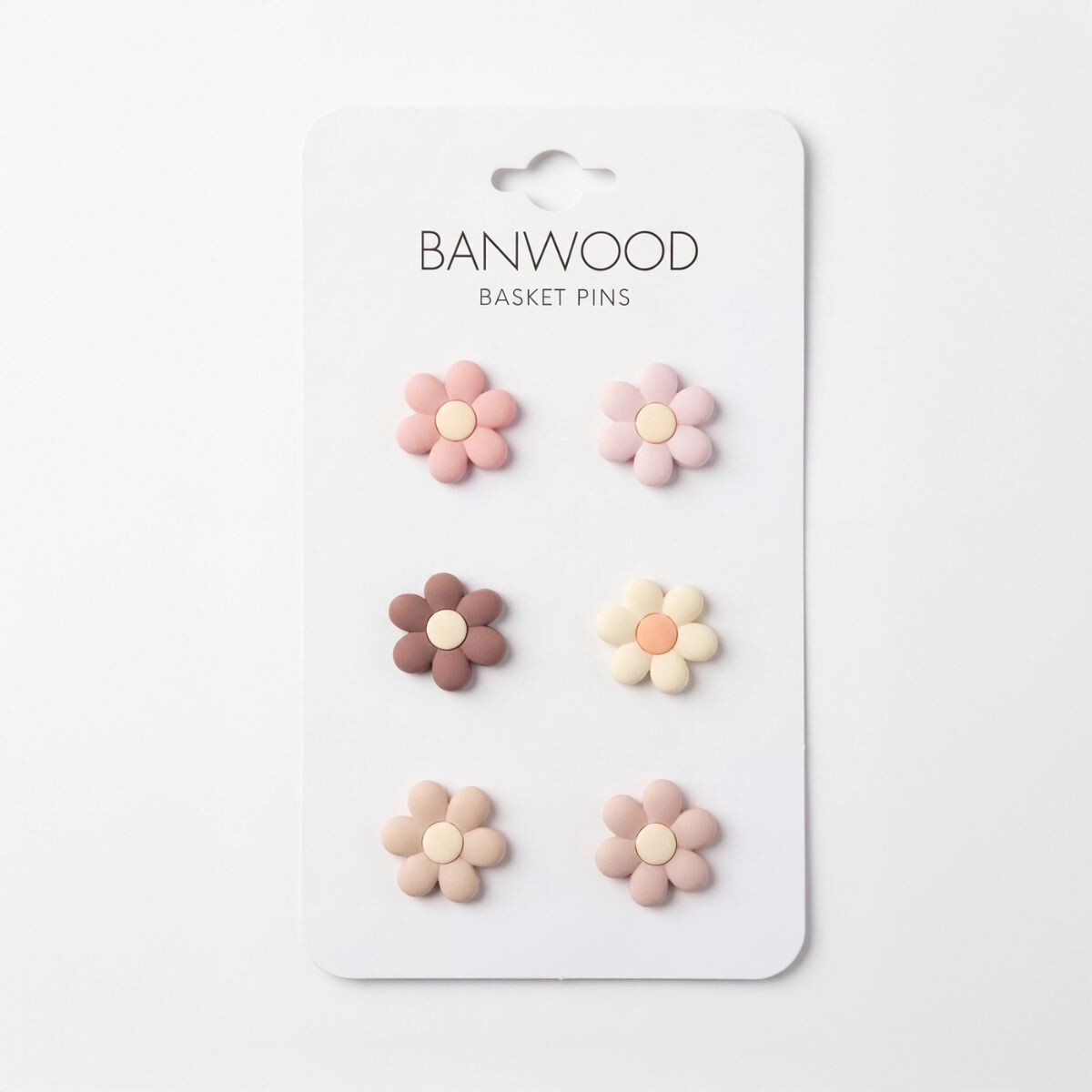 BW-PINS - Set De Pins Para Canasto Flores 