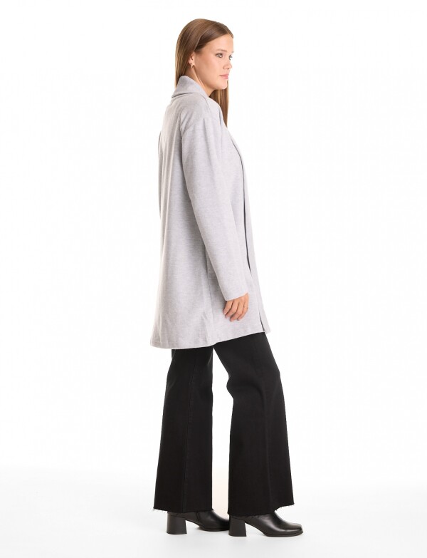 Cardigan Abierto Soft GRIS