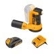 TOLSEN COMBO LIJADORA ROTORBITAL LI-ION 20V 5 PULGADAS + BAT Tolsen Lijadora Rotorbital Li-ion 20v 5 Pulgadas (*)