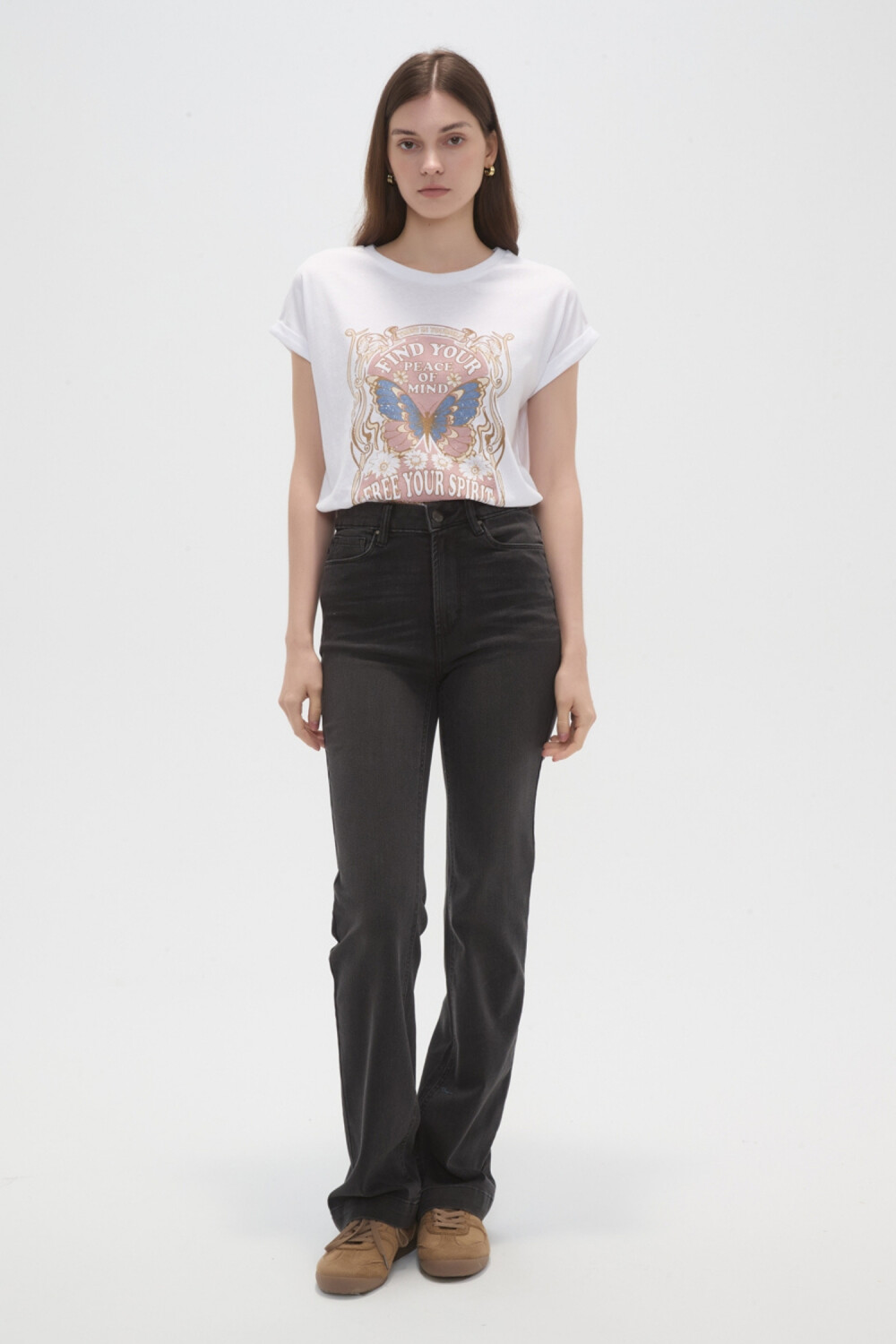 Pantalon Frankie Gris Medio