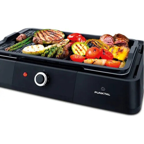Parrilla Eléctrica Punktal 1.600w 50x35x10cm Negra Parrilla Eléctrica Punktal 1.600w 50x35x10cm Negra