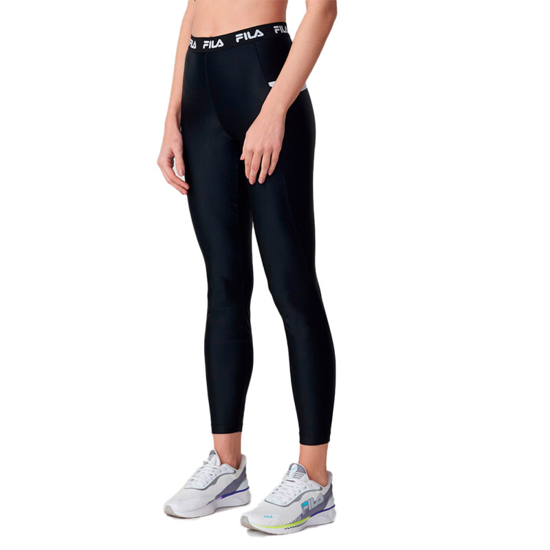 Fila Calza Femenina Fila Double Elastic Negro/blanco Negro-blanco