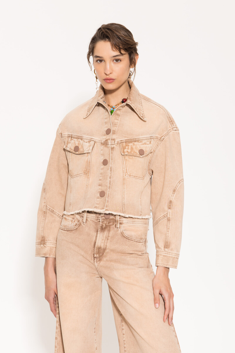 CHAQUETA ACID Marron