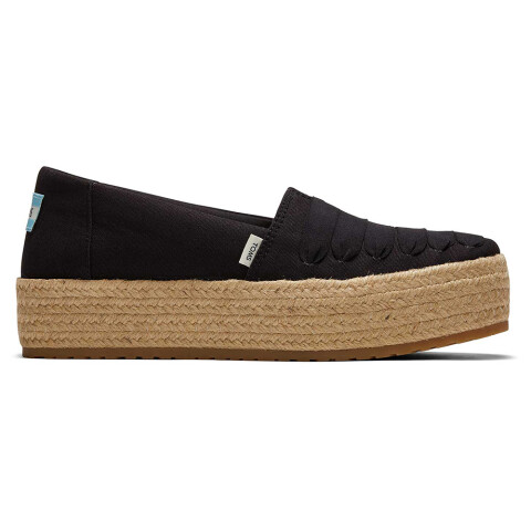 Alpargatas toms Canvas Valencia Negro