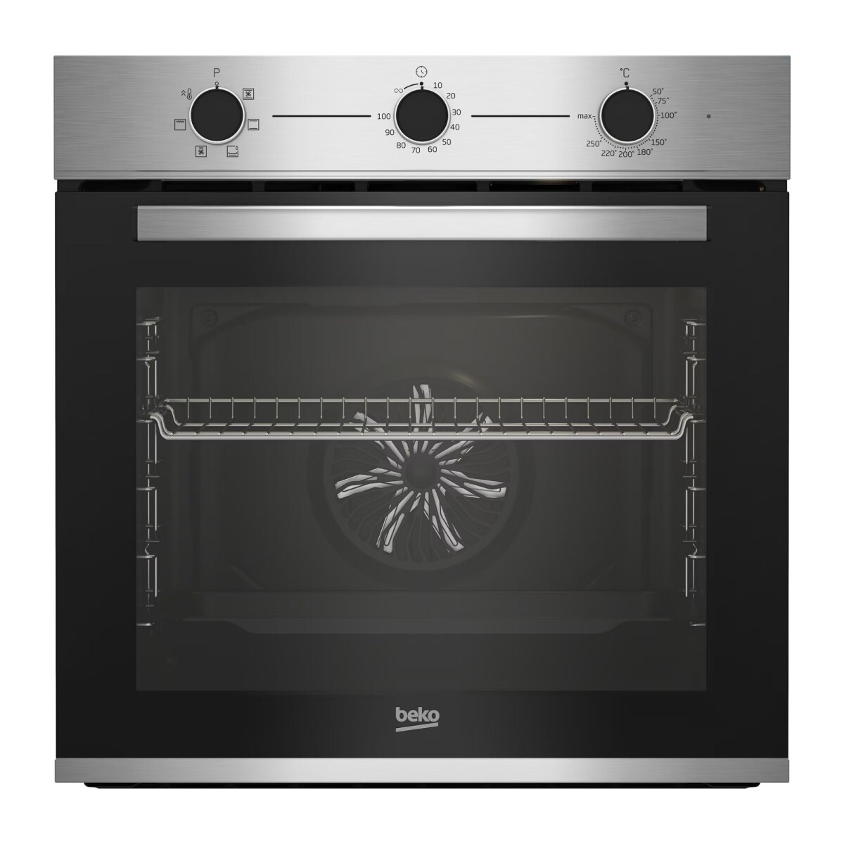Horno empotrable 66L con grill 60cm Beko BBIE12100XD - Acero inoxidable 