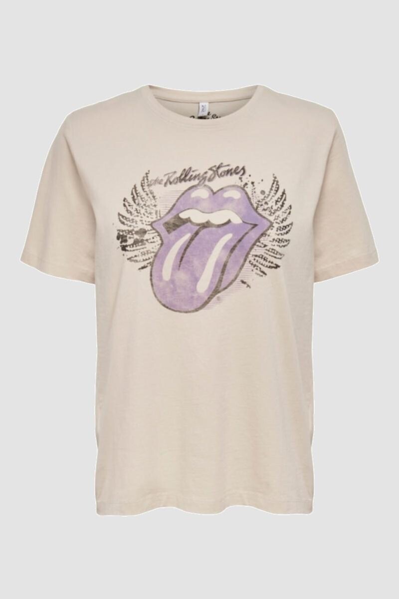 Camiseta Rolling Stones. Manga Corta - Pumice Stone 