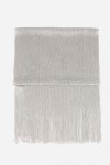 Pashmina party con argolla plateado