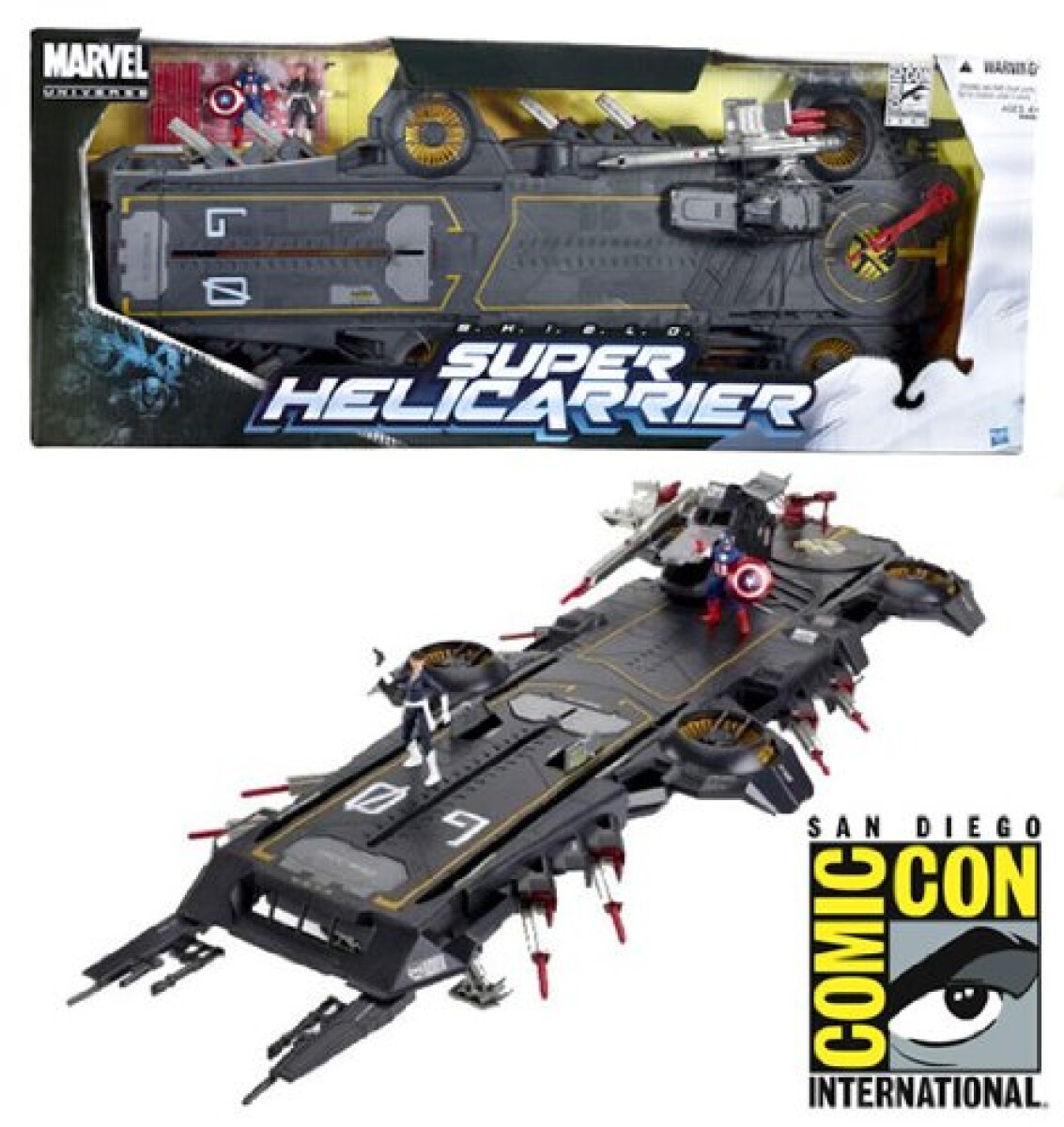 MARVEL HELICARRIER EDICION EXCLUSICA SAN DIEGO COMIC CON INTERNATIONAL 2012 