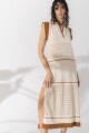 VESTIDO STRIPE Crudo Y Came
