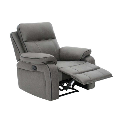 Sillon Recliner Apollo 1 Cuerpo Gris