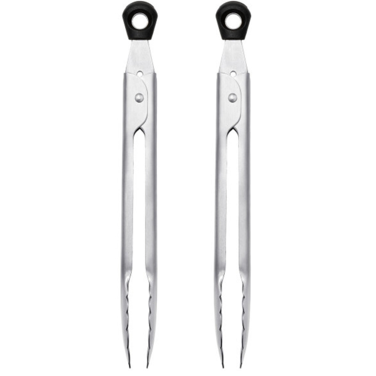Juego de 2 Mini Pinzas OXO - Acero Inoxidable 