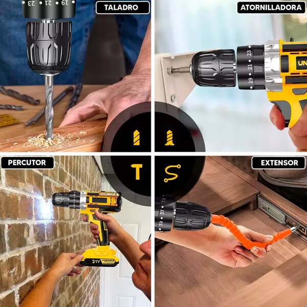 Amoladora Angulár Batería + Taladro Inalámbrico PK AMOLADORA ANGULAR + TALADRO INALAMBRI