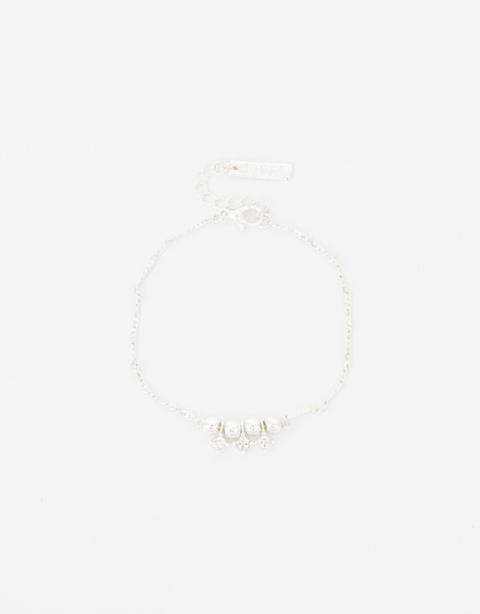 Pulsera Flexible Con Cubic Zirconia 