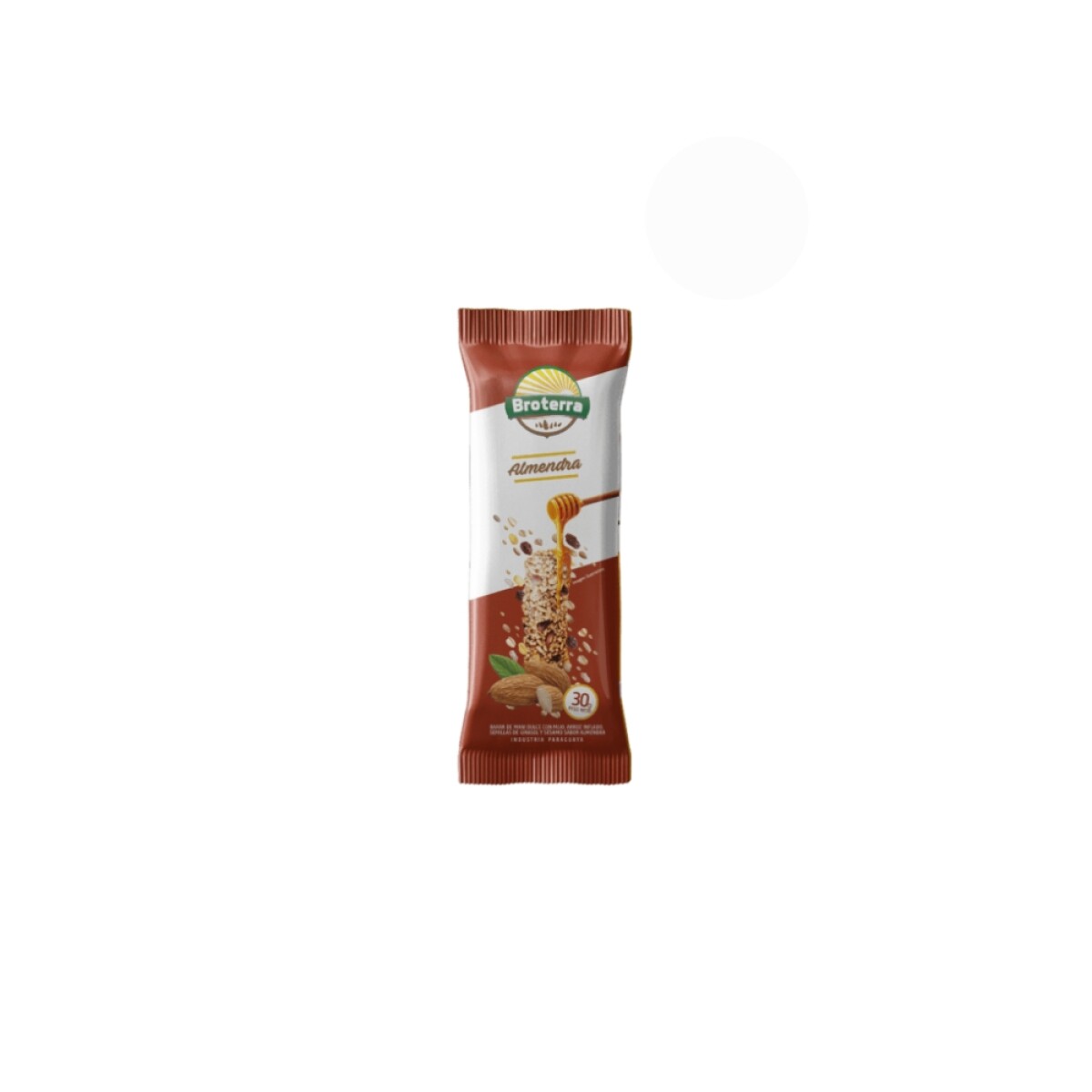 Broterra Barra De Cereal Almendra 30g 