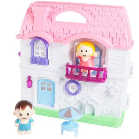 OUTLET Casa Villa con muñecos 20*26 cm Outlet Casa Villa Con Muñecos 20*26 Cm