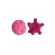 Juguete mascota macizo 2pcs rosa