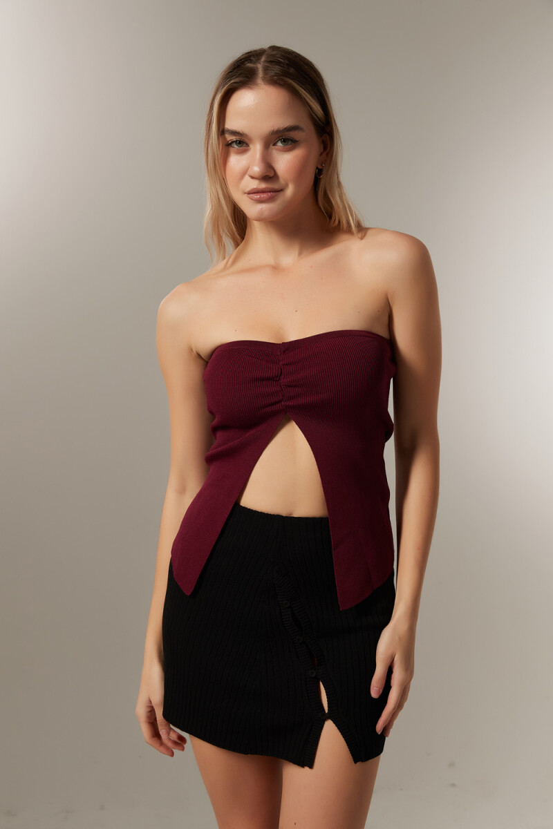 Tops Kartun - Bordeaux Oscuro 