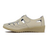 Wonder Guillermina Casual C/velcro S/ Corrida Alta - Beige Beige