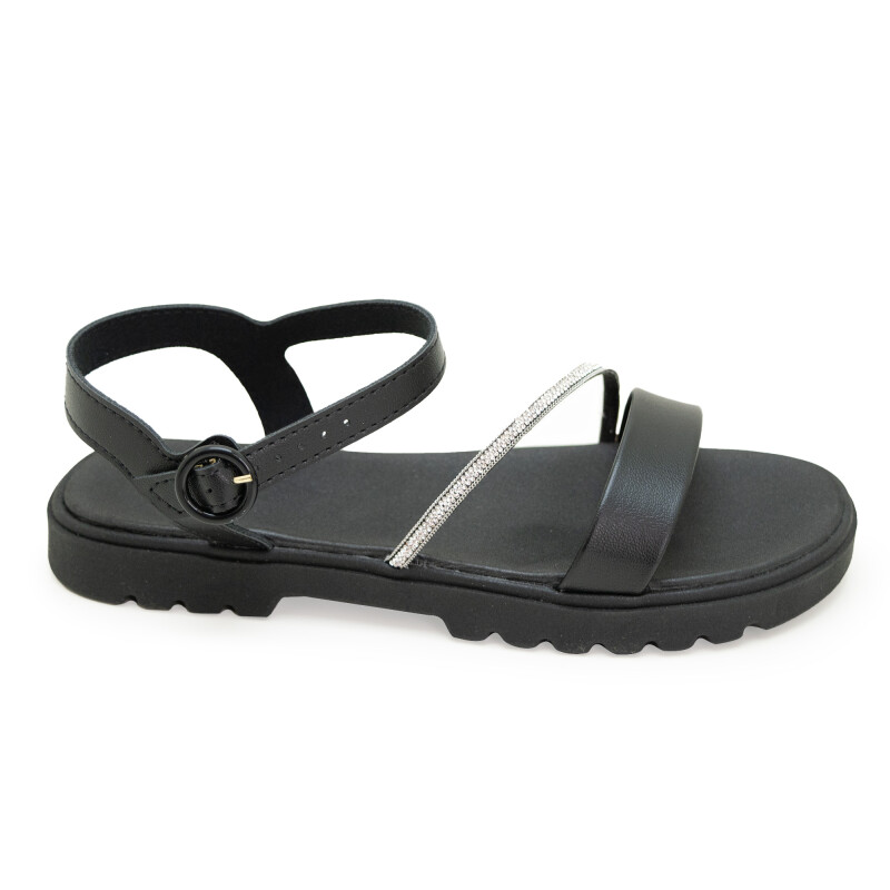 Sandalias Molekinha Zuecos de Mujer - 2344.129-28576 Negro-cristal