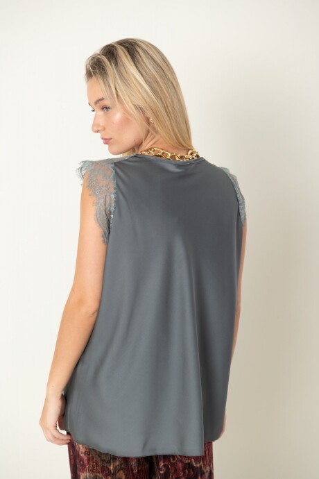 BLUSA AMMOLITA Gris