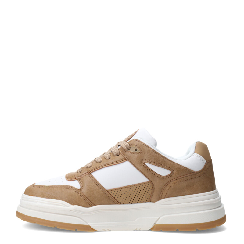 Championes de Hombre Push MANGIARI acordonado Beige