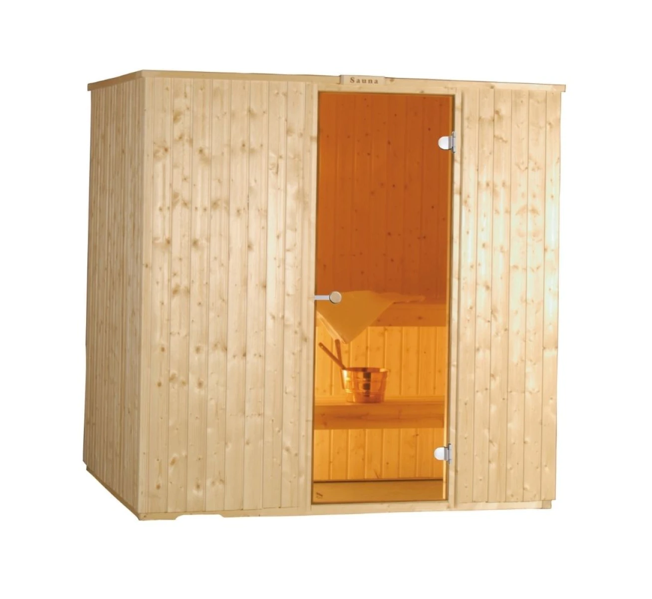 SAUNA SECO COMPLETO 1.97 X 1.97 X 1.97 