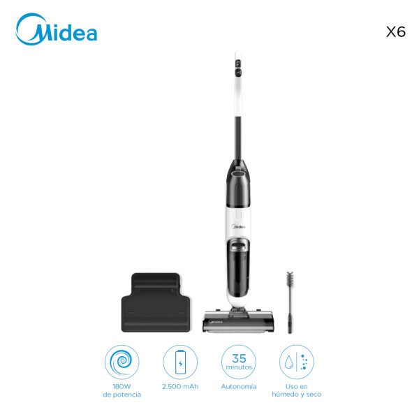 Aspiradora Trapeadora Wet-Dry 3 en 1 Midea X6 Aspiradora Trapeadora Wet-Dry 3 en 1 Midea X6