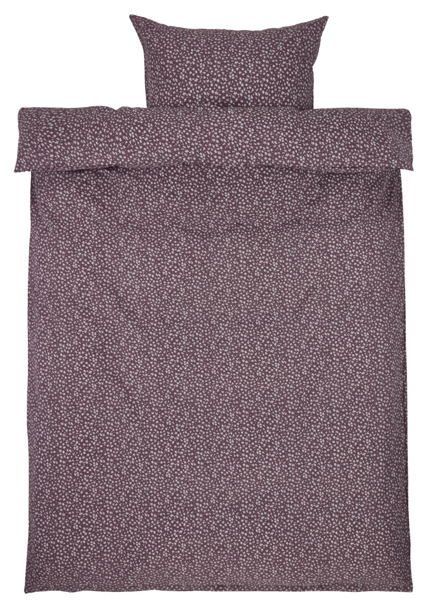 Juego funda nórdica HANNA 155x220 morado 
