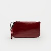 Porta Cosmeticos Katy En Cuero Charol Arrugado Berry