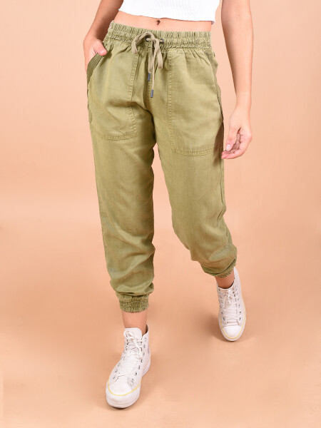 PANTALON BABUCHA GINA VERDE