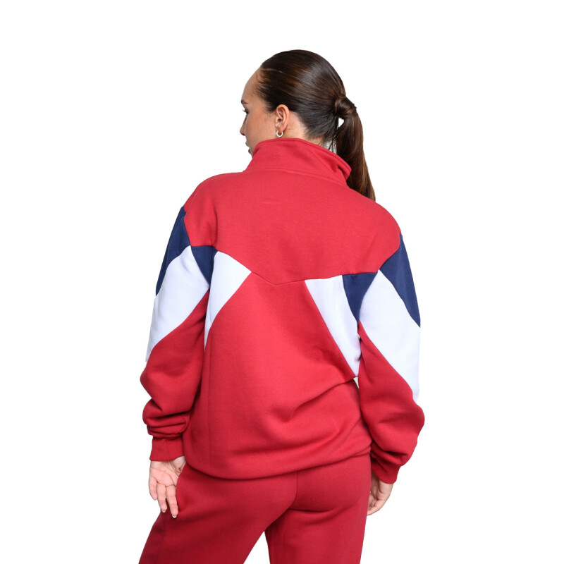 Buzo de Mujer Umbro Rojo - Azul - Blanco