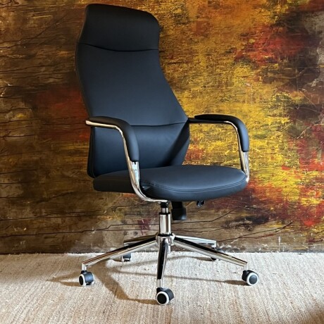 Silla De Oficina Rt-5691-21 Negro Negro