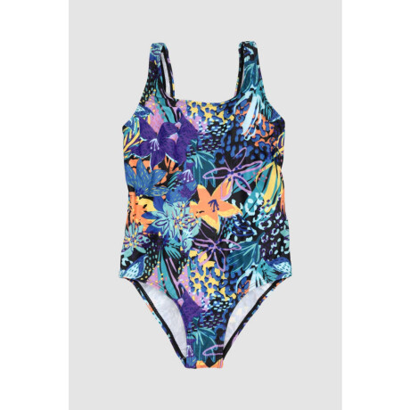 Malla sporty 8-16a Neon flowers