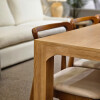 Mesa de comedor Gaia 180 x 90cm en fresno Mesa de comedor Gaia 180 x 90cm en fresno