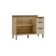 Modulo Bajo Mesada Para Cocina C/Tapa Dos Puertas Tres Cajones De 120 cms. GAMAS DE BEIGE