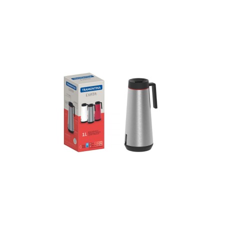 TERMO JARRA TERMICA 1LT ACERO INOXIDABLE TRAMONTINA PLATEADO