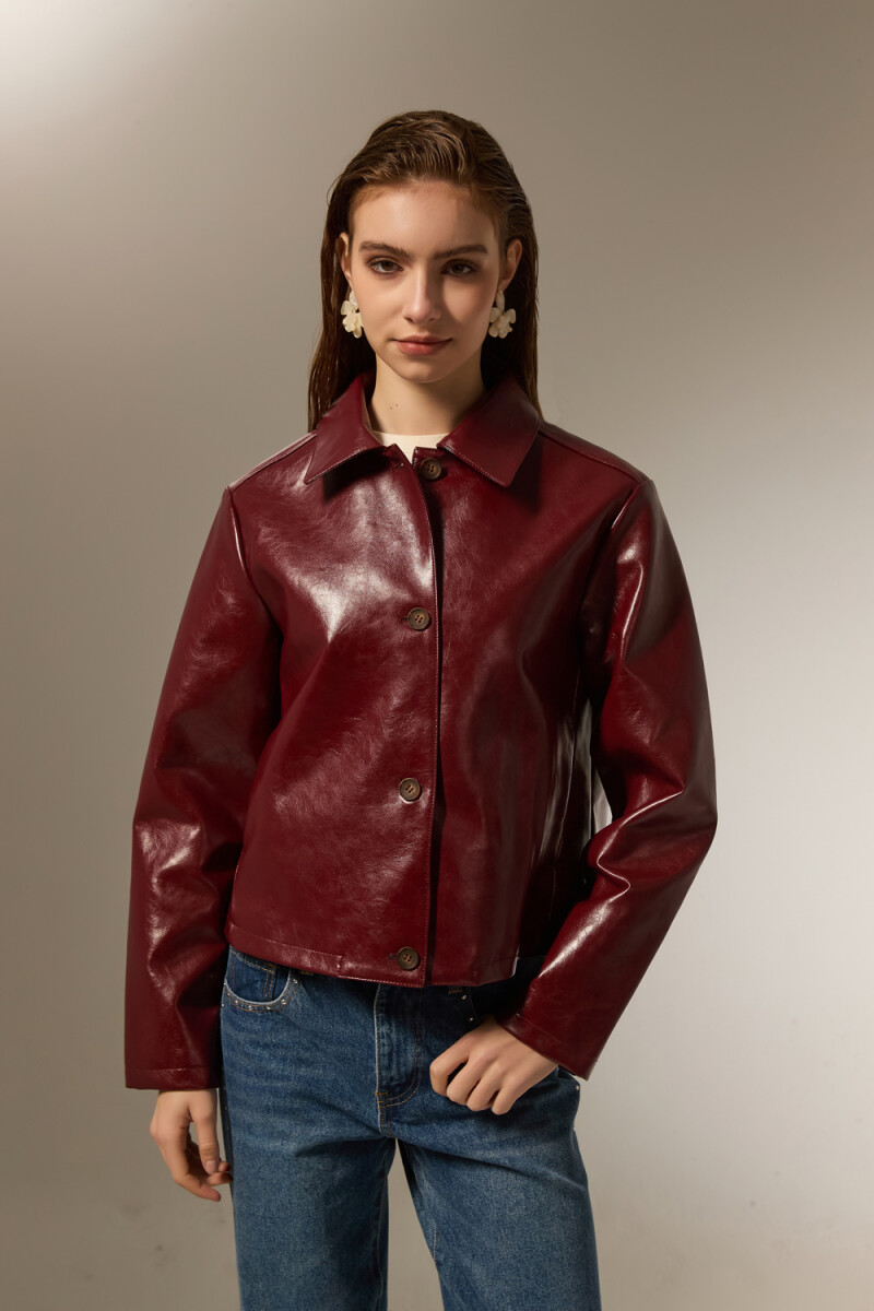 Chaqueta Tashira - Cereza 