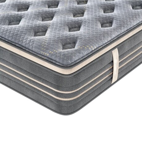 Colchon de resortes 2 Plazas HAMPTONS Zirconium Colchon de resortes 2 Plazas HAMPTONS Zirconium