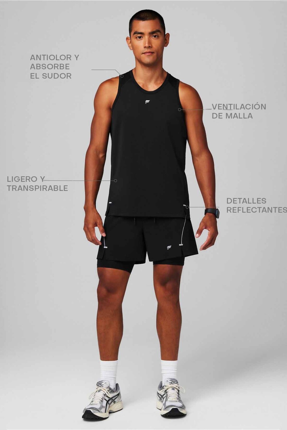 Polo Training The O2 Tank Hombre Black