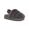 Super Fluff Slipper W - Mujer Charcoal