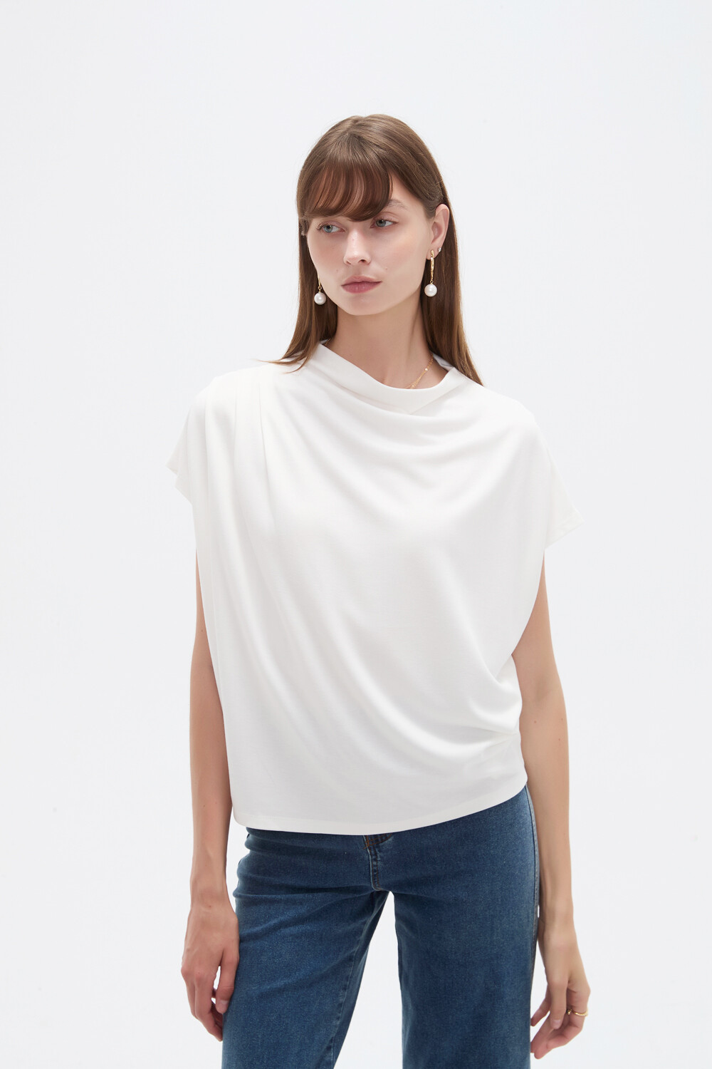 Tops Bornea Blanco