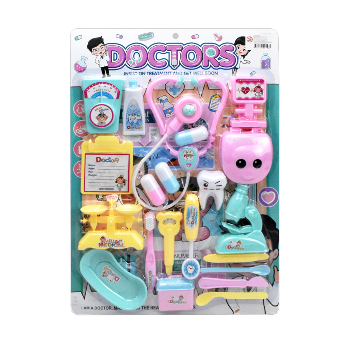 Set odontologo 21 piezas 