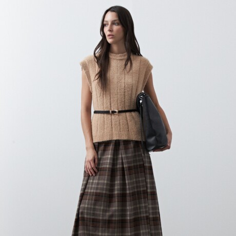 CHALECO HUANUCO Beige