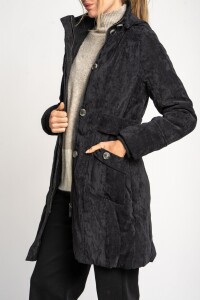 Tapado Corduroy Negro