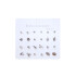 Caravanas hipoalergénicas x12 pares(OW2241) Caravanas Hipoalergénicas X12 Pares(ow2241)