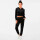 Conjunto Jogging Plush Campera + Pantalón Dama Negro